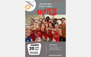 Demi-finale Coupe Sarthe U13F 2024